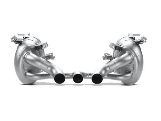 Akrapovic 10-15 Ferrari 458 Italia/458 Spyder Slip-On Line (Titanium) w/ Carbon Tips
