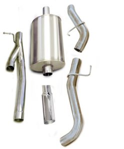 Corsa/dB 05-06 Chevrolet Silverado Crew Cab/Short Bed 1500 6.0L V8 Polished Sport Cat-Back Exhaust