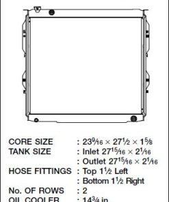 CSF 99-06 Toyota Tundra Radiator