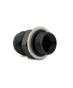 Alternative view of Mishimoto Sandwich Plate Fitting M20 x -10AN Black