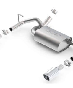 Borla 12-16 Jeep Wrangler 3.6L AT/MT 4WD Single Split Rr Exit Touring Exhaust (rear section only)