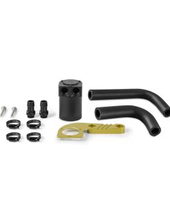 Mishimoto 15-20 BMW F8X M3/M4 Baffled Oil Catch Can - Austin Yellow