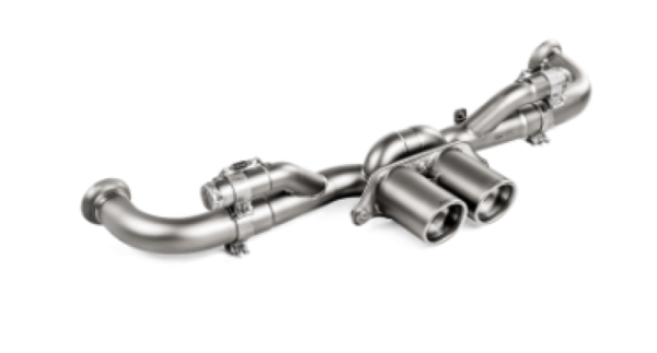 Alternative view of Akrapovic 2018 Porsche 911 GT3 (991.2) Link-Pipe Set (Titanium)