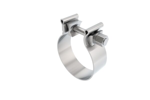 Alternative view of Borla Universal 3in Stainless Steel AccuSeal Clamps