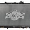CSF 07-11 Honda Element 2.4L OEM Plastic Radiator