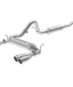 aFe Vulcan Series 2.5in 304SS Cat-Back Exhaust 07-18 Jeep Wrangler (JK) V6-3.6/3.8L w/ Polished Tips