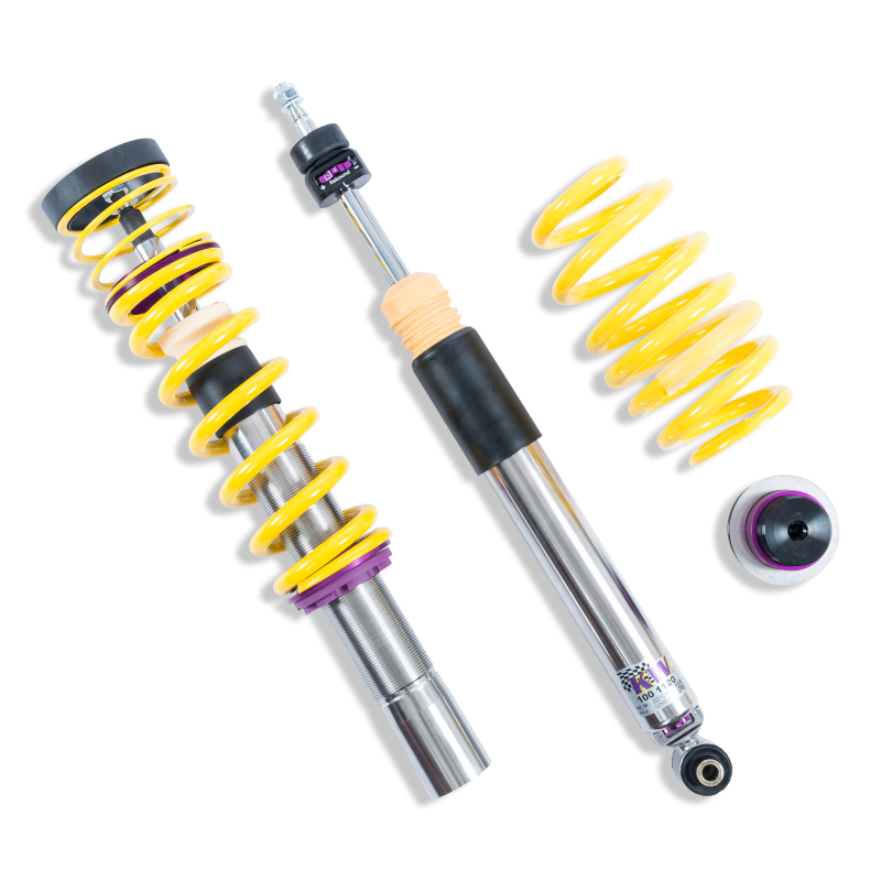 KW Coilover Kit V3 2017+ Audi A4 (B9) Sedan 2wd w/o EDC (50mm) - Image 3