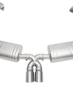 SOUL 13-16 Porsche 981 Cayman / Boxster Valved Exhaust - Slash Cut Brushed Finish Tips