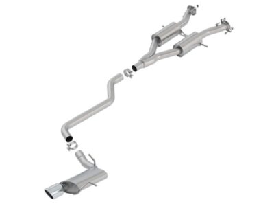 Alternative view of Borla 14-18 Jeep Grand Cherokee 3.6L A/T 4DR S-Type 2.5in Catback Exhaust w/Polished Tip