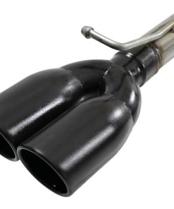 Alternative view of aFe MACH Force-Xp 2-1/2in 304 SS Cat-Back Exhaust 15-21 Dodge Challenger V6-3.6L - Quad Black Tip