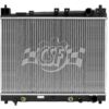 CSF 00-05 Toyota Echo 1.5L OEM Plastic Radiator