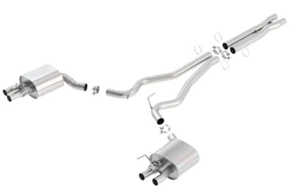 Alternative view of Borla 15-16 Ford Mustang Shelby GT350 5.2L ATAK Cat Back Exhaust (Uses Factory Valence)