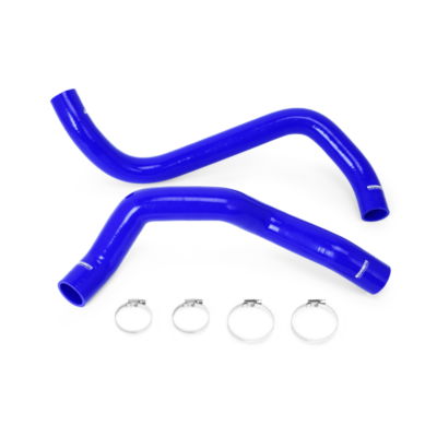 Alternative view of Mishimoto 2001-2004 Ford Mustang 3.8L V6 Blue Silicone Hose Kit