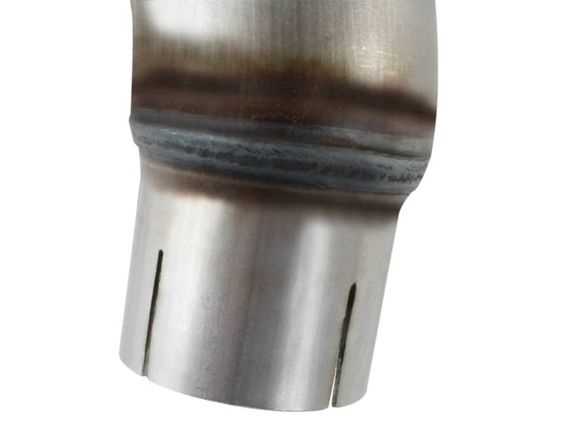 aFe Power Twisted Steel Loop Delete D/P Aluminized Steel 12-18 Jeep Wrangler (JK) V6 3.6L - Image 4