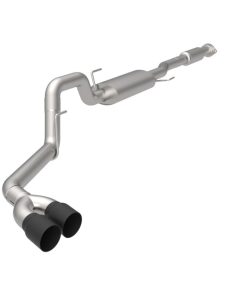 Alternative view of Kooks 2021+ Ford F150 5.0L 3in SS Cat-Back Exhaust w/Black Tips (Connects to OEM)