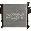 CSF 2007 Jeep Liberty 3.7L OEM Plastic Radiator