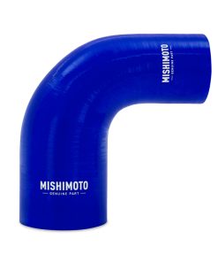 Mishimoto 2.5 to 3.0 Inch 90 Degree Blue Transition Coupler