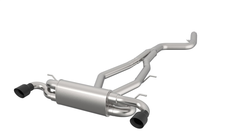 Kooks 2020 Toyota Supra 3.5in x 3in SS Catback Exhaust w/Black Tips - Image 5