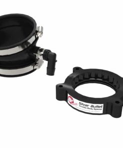 aFe 2020 Vette C8 Silver Bullet Aluminum Throttle Body Spacer / Works With Factory Intake Only - Blk