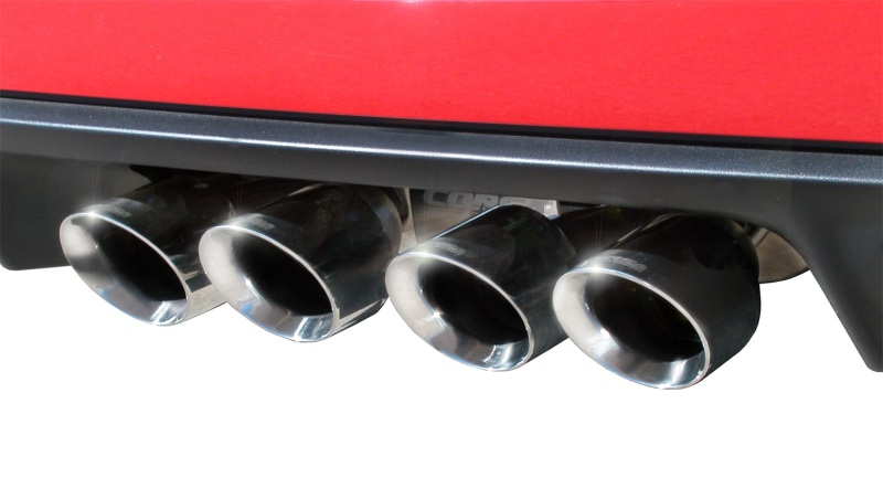 Corsa 05-08 Chevrolet Corvette C6 6.0L V8 Polished Xtreme Axle-Back Exhaust - Image 4