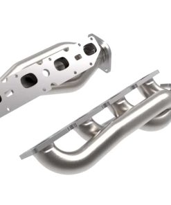 aFe Power Twisted Steel 304SS Shorty Header 19-21 Ram 2500/3500 V8-6.4L