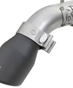 Alternative view of aFe MACH Force-Xp Axle-Back Exhaust System w/Black Tip 18-20 Jeep Wrangler L4-2.0T / V6-3.6L