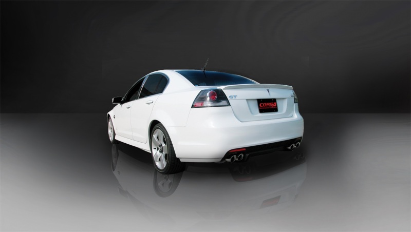 Corsa 08-09 Pontiac G8 GXP 6.0L V8 Polished Sport Cat-Back + XO Exhaust - Image 3