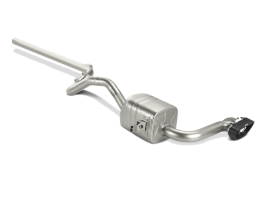 Alternative view of Akrapovic 10-16 Renault Megane Coupe RS Evolution Line Cat Back (Titanium) w/ Carbon Tips