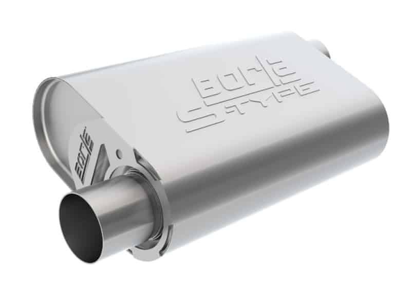 Borla CrateMuffler LS3 S-Type 2.50in Offset/Offset 14inx4.35inx9in Oval Muffler - Image 2