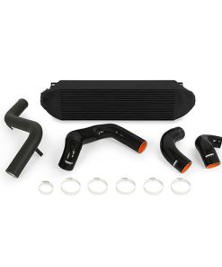 Alternative view of Mishimoto 2013+ Ford Focus ST Black Intercooler w/ Black Pipes