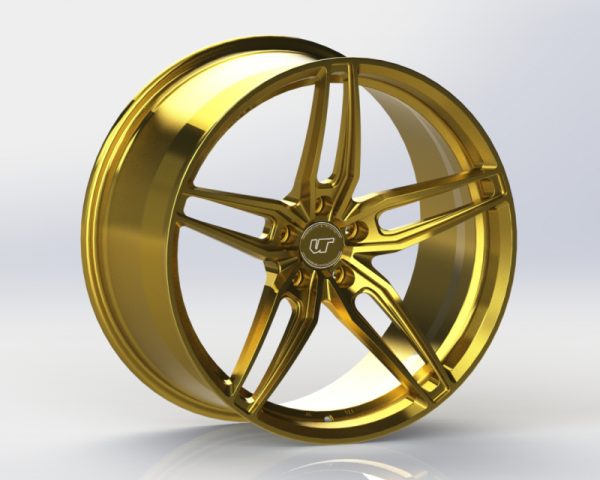 VR Forged D04 Wheel Gunmetal 21x9.5 +50mm 5x130