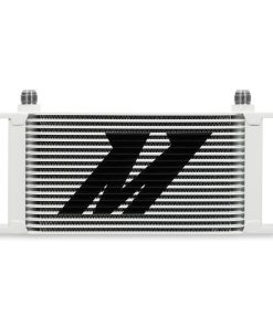 Mishimoto Universal 19 Row Oil Cooler Kit - White