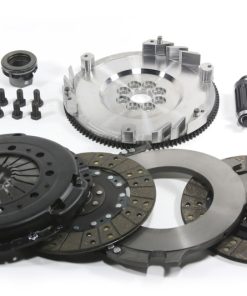 DKM Clutch BMW E46 M3 MS Twin Disc Clutch Kit w/Steel Flywheel (660 ft/lbs Torque)