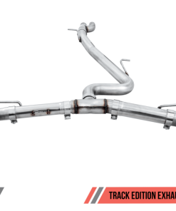 Alternative view of AWE Tuning 17-19 Audi RS3 8V Track Edition Exhaust - Diamond Black Tips RS-Style Tips