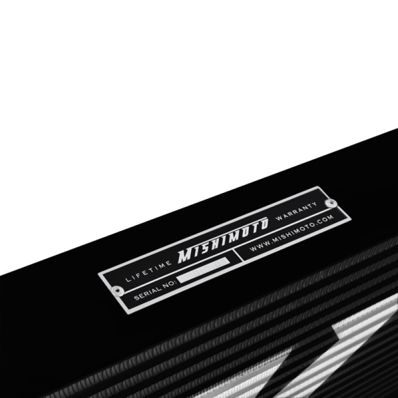 Mishimoto Universal Black S Line Intercooler Overall Size: 31x12x3 Core Size: 23x12x3 Inlet / Outlet - Image 5