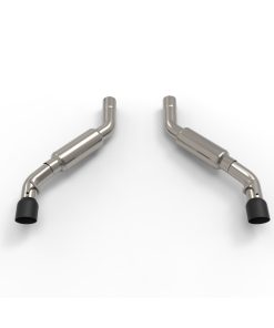 Kooks 2016 + Chevrolet Camaro SS LT1 3in Axle Back Exhaust System w/ Mufflers and Dual Black Tips
