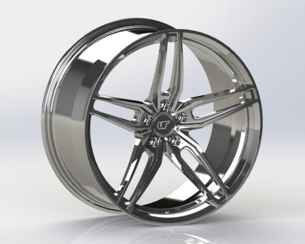 VR Forged D05 Wheel Brushed 21x11.5 +55mm 5x112