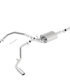 Alternative view of Borla 14 Silv/Sierra C/B Exh Touring 1500 5.3L V8 AT/MT 2&4WD Ext Cab (78.7) Crew Cab(69.3) 143.5 WB