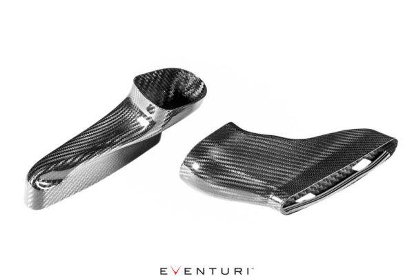 Alternative view of Eventuri Mercedes W205 C63S AMG - Carbon Fibre Ducts upgrade kit