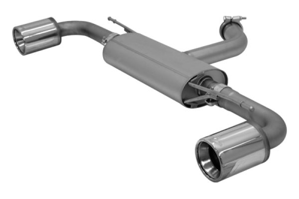Remus 2010 Volkswagen Scirocco R (Mk III) 2.0L TSI (CDl) Axle Back Exhaust