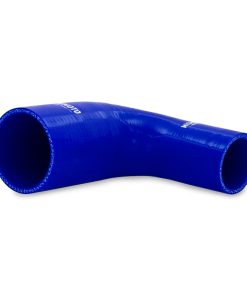 Alternative view of Mishimoto Silicone Reducer Coupler 90 Degree 2in to 3in - Blue