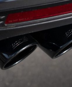 Alternative view of Borla 21-22 Chevy Tahoe 5.3L V8 2/4WD 4DR 3in/2.75in S-Type Cat-Back Exhaust w/ Black Chrome Tips