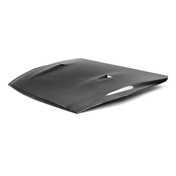 Alternative view of Seibon 09-10 Nissan GTR R35 OEM Carbon Fiber Hood