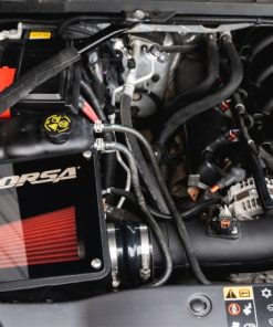 Alternative view of Corsa 14-19 Chevrolet Silverado/Sierra 6.2L V8 Closed Box Air Intake w/ DryTech Filter