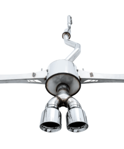 Alternative view of AWE Tuning 2016+ Honda Civic Si Touring Edition Exhaust w/Front Pipe & Dual Chrome Silver Tips