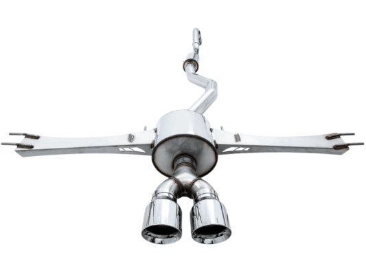 Alternative view of AWE Tuning 2016+ Honda Civic Si Touring Edition Exhaust w/Front Pipe & Dual Chrome Silver Tips