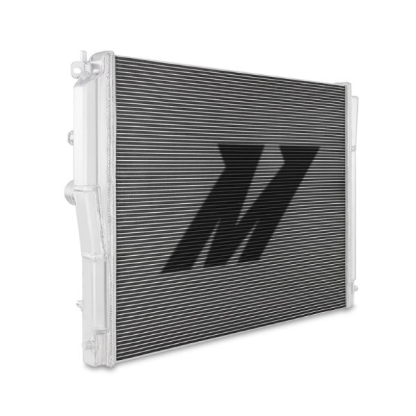 Alternative view of Mishimoto 2020+ Toyota Supra GR 3.0L Performance Aluminum Radiator