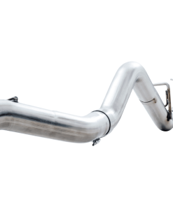 Alternative view of AWE Tuning 2021+ Ford Bronco 0FG Exhaust (No Tips) w/ Bash Guard
