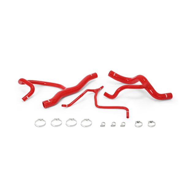 Alternative view of Mishimoto 2016+ Chevrolet Camaro 2.0T w/HD Cooling Package Silicone Radiator Hose Kit - Red