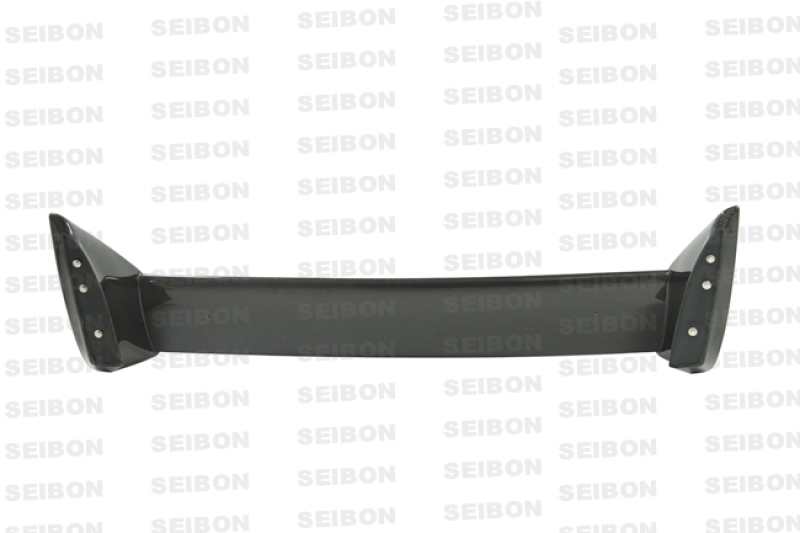 Seibon 03-05 Mitsubishi Lancer EVO VIII/IX OEM Carbon Fiber Rear Spoiler - Image 3